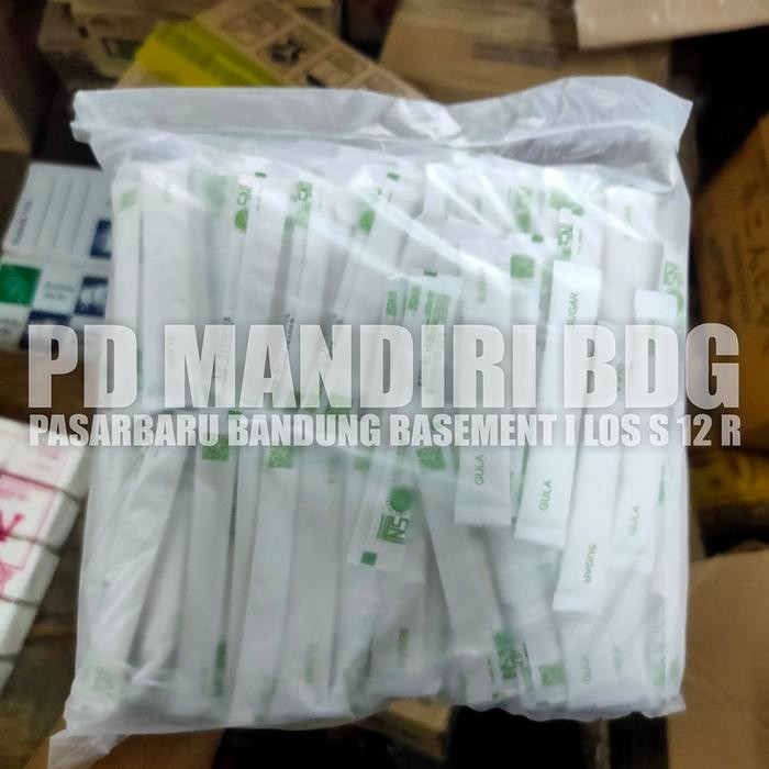 

GULA PUTIH STICK SACHET HOTEL CAFE RESTO 7 GR ISI 250 PCS