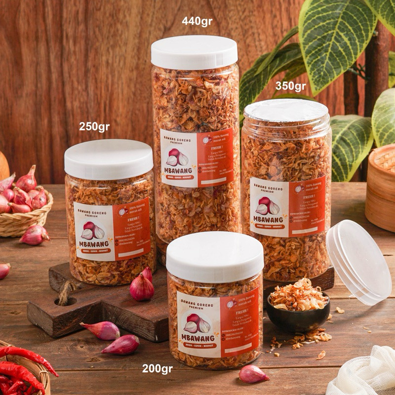 

Ready Bawang Merah Goreng Premium Renyah Tanpa Tepung