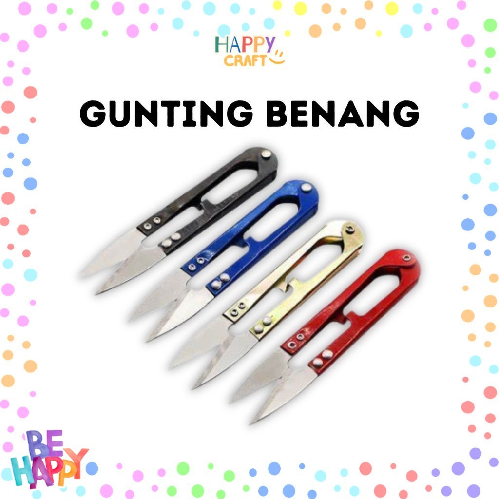

Gunting Cekris Buang Benang Kangyong Warna Warni