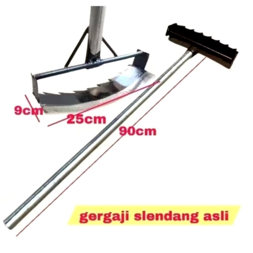 Alat cangkul garuk rumput / Cangkul gulma gergaji cangkul baja super tajam