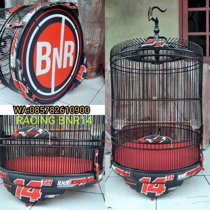 SANGKAR MURAI BNR 3D CARBON SERI 14 TAHUN//AKSESORIS