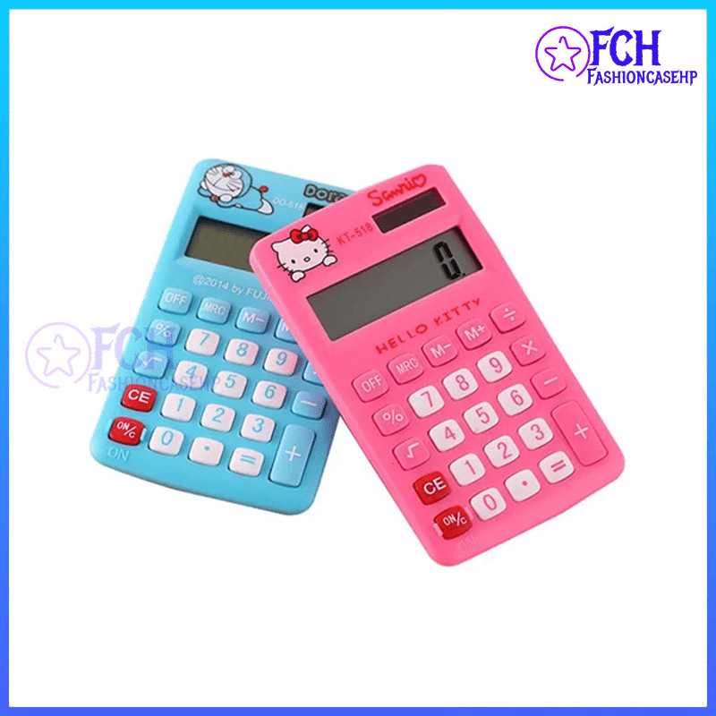

FCH GROSIR KALKULATOR MINI KARAKTER 12DIGIT DD-518-12 / CALCULATOR DIGITAL