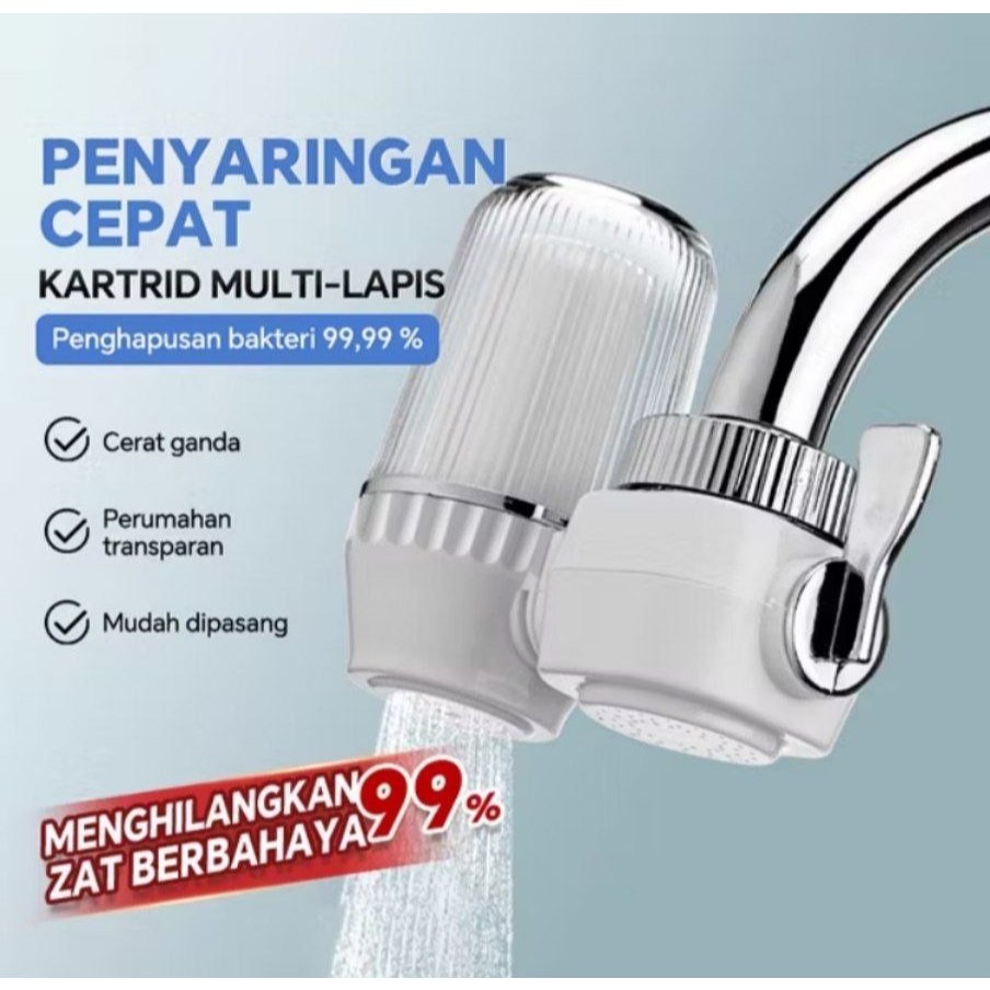Magic Pury water Filter / Filter Saringan Kran Air Water Purifier Premium BEST QUALITY | IFN