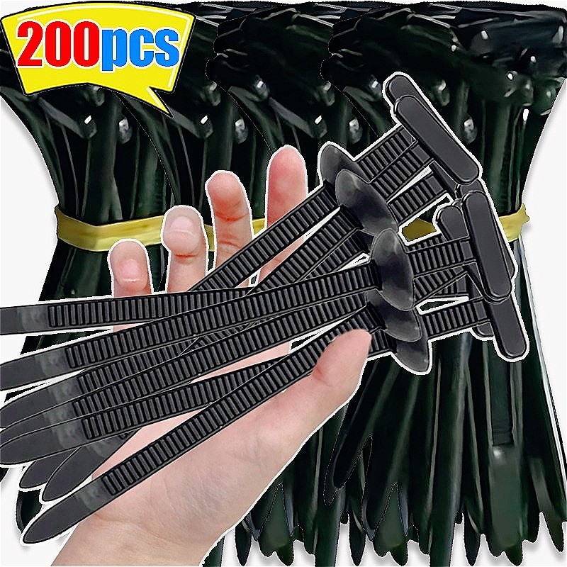 

Self-locking Nylon Cable Tie Multi-Purpose Electrical Cables Ties Home DIY Fastener Supplies Convenient Car Baffle Fixing Ties