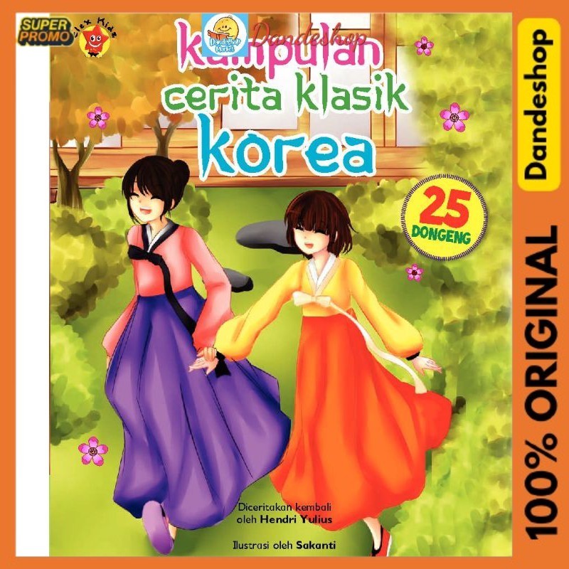 Buku Kumpulan Cerita Klasik Korea - Buku Cerita Anak