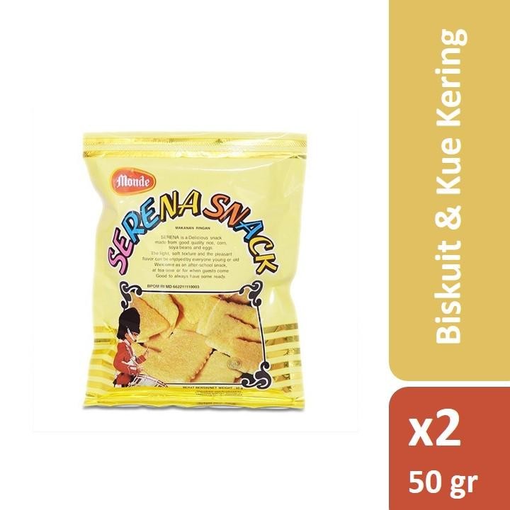 

Monde Serena Snack Gold 50 gr x2