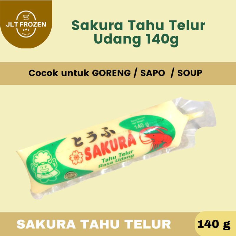 

Sakura Tahu / Tahu Udang 140g