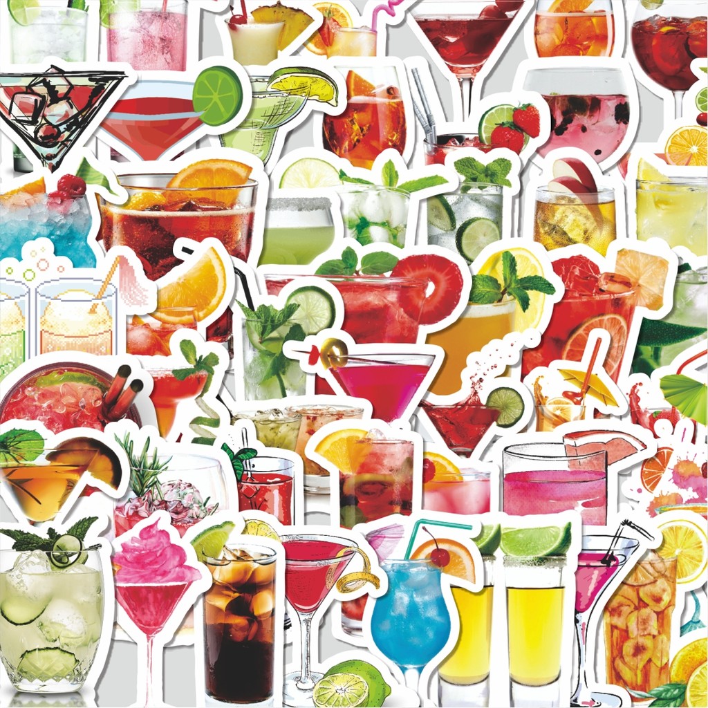 

Stiker Cutting Pack Stiker Ice Cold Drink [Minuman Es Dingin] Isi 100Pcs Series Aesthetic Lucu Keren Untuk Koper Bahan Vynil