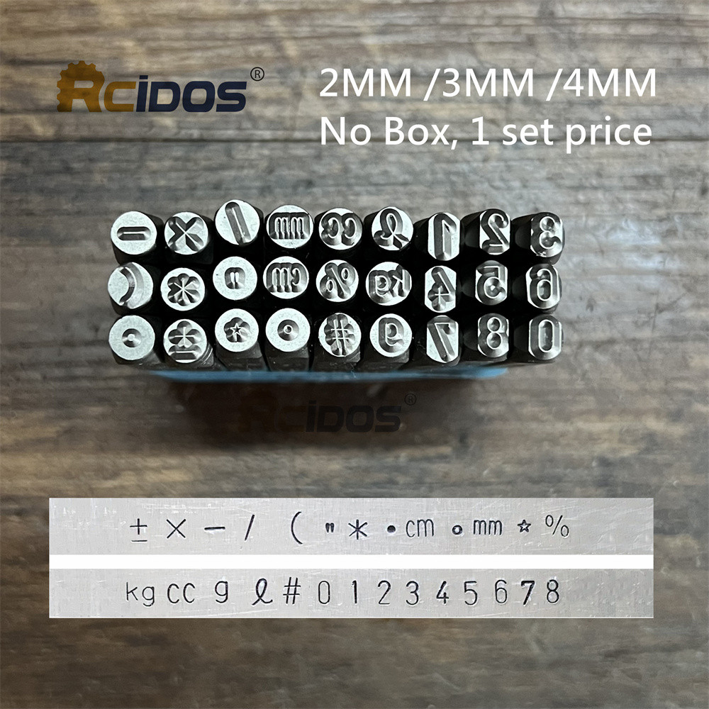 

2MM/3MM/4MM symbols sign,Germany Font style Numbers Metal Stamp Set,jewelry steel punch Kit,27pcs/set