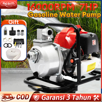 Mesin Pompa Air Bensin 1 inch  Pompa irigasi Alkon Water Pump Bensin Pompa Air Sawah  Water Pump
