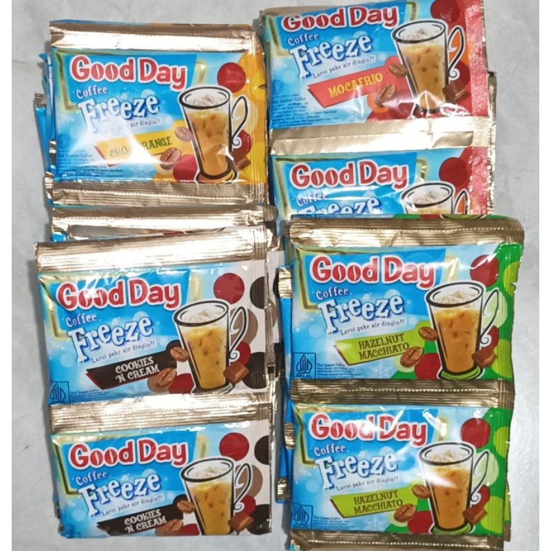 

PAKET HEMAT GOOD DAY FREZZE 4 RENCENG 4 RASA