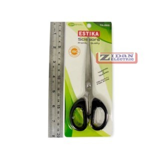 

Estika Gunting Kertas Kain Stainless Steel Sedang / Gunting Dapur Sedang Anti Karat Stainless Steel