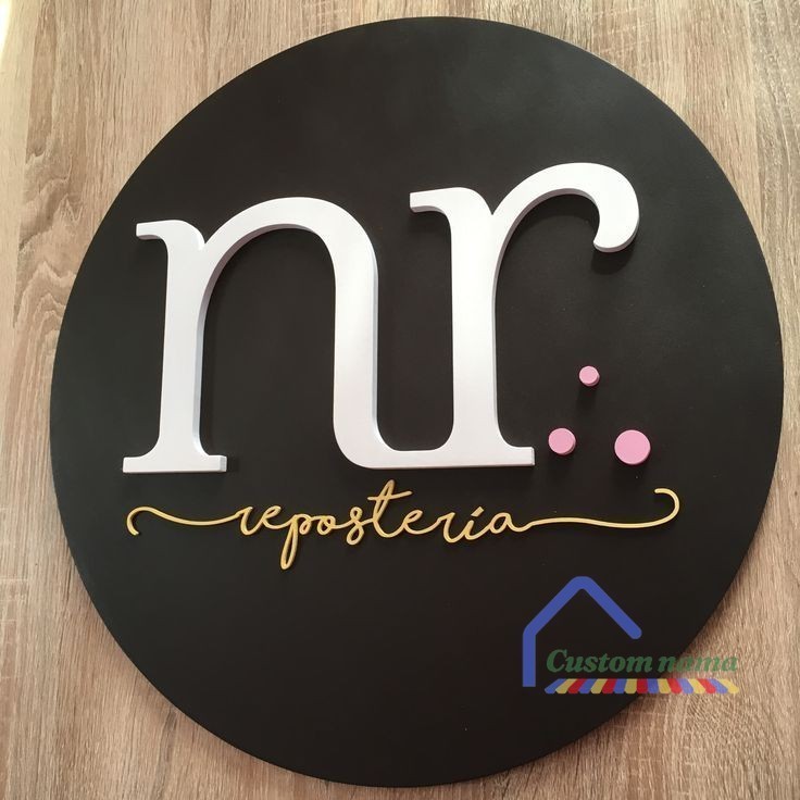 logo Ukiran Toko kastem logo bahan kayu