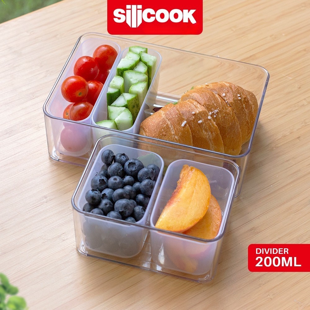 Goo Home - Silicook Korea Divider - Partisi Sekat Kotak Makanan