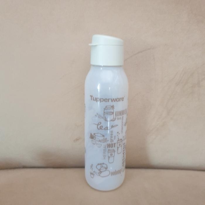 Tupperware Malaysia Eco Fancy Bottle 750 ml  Coffee Botol Minum tutup Flip - Milk