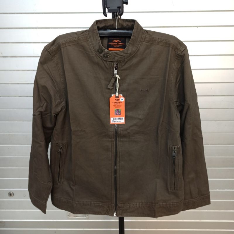 PROMO Jaket Casual CARDINAL Katun Garansi Original EAJAR397