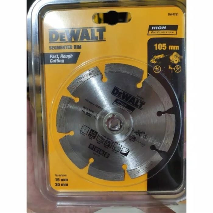 Dewalt Mata Gerinda Keramik Batu Potong Diamond Blade 4 Inch DW4781