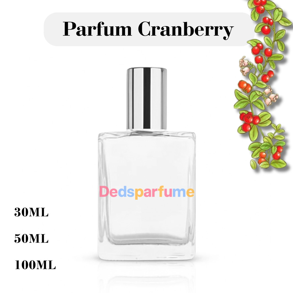 Dedsparfume CRANBERRY – Parfum Wanita Wangi Buah Segar & Manis, Mood Booster