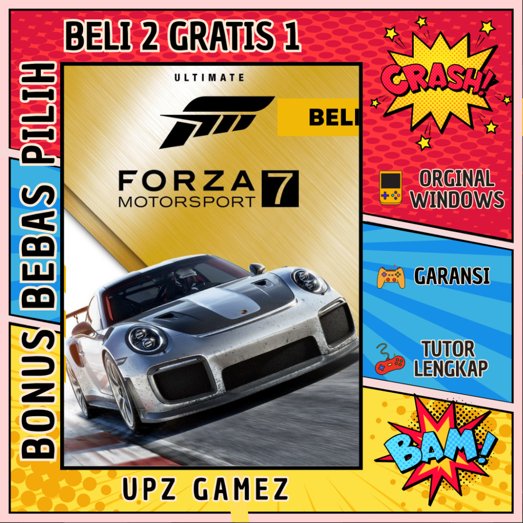 FORZA MOTORSPORT 7 ULTIMATE EDITION - GAME PC - GAME LAPTOP - PC GAMES