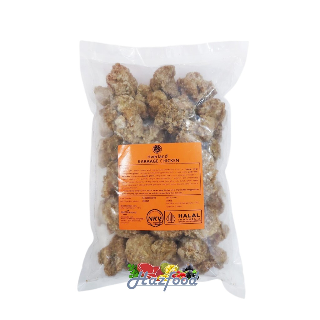 

Riverland Chicken Karaage 1 Kg - Ayam Goreng Jepang