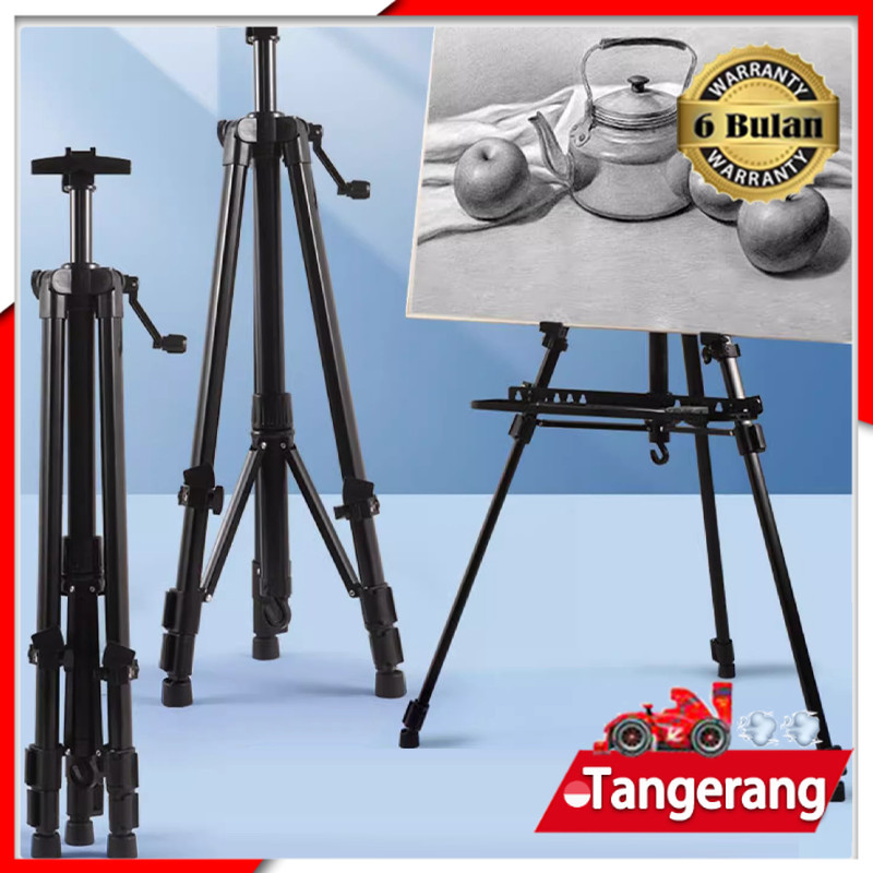 

Easel Tripod Kanvas lukis Penyangga Foto Tripod Pameran Event Easel 10cm-160cm