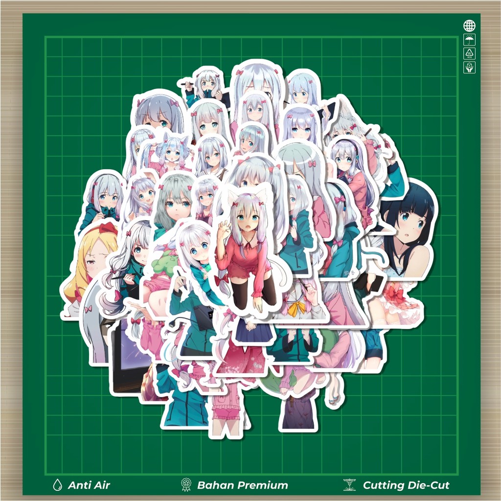 

HOT 50 PCS STIKER Stiker Acgn Beauty Girls Series Ero Manga Sensei Character Stiker Fashion Cars Decal Dingin Kartu Album Custom Vinyl Anti Air- Sticker Aesthetic Buku Journal Koper Casing HP Tablet Laptop Helm Motor Botol Minum
