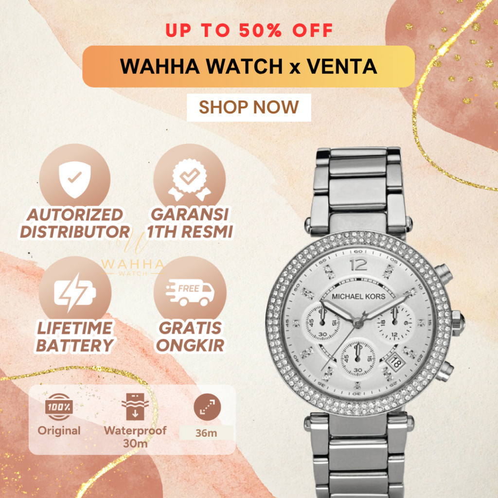 Jam Tangan  MK 5353 Original  Wanita [BERGARANSI]