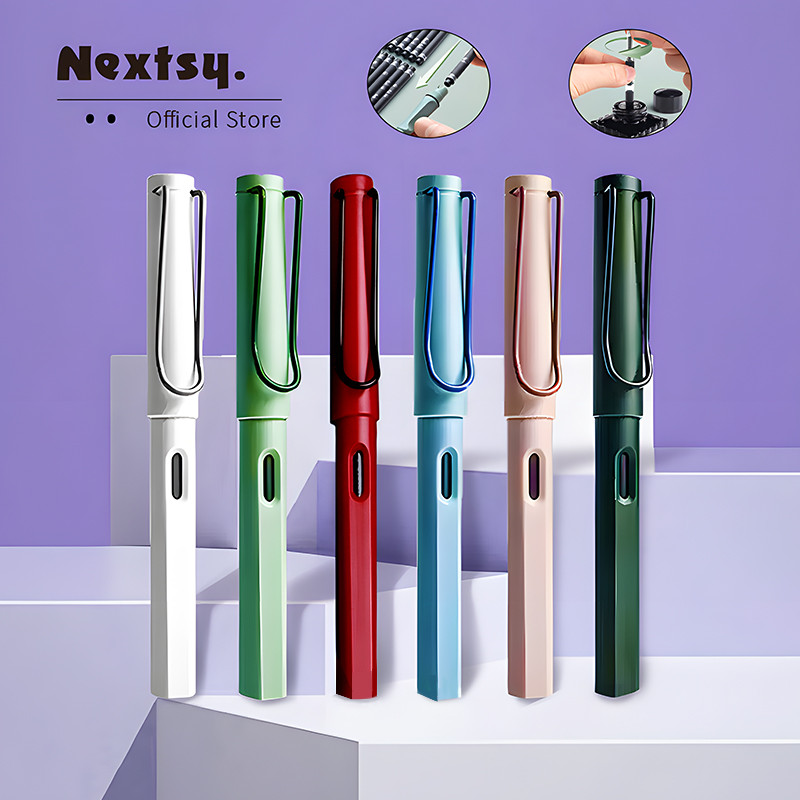 

Nextsy Pena Tinta Tergantikan Premium 0.38mm 0.5mm Bocor Nib Stainless Untuk Tugas Sekolah Kantor
