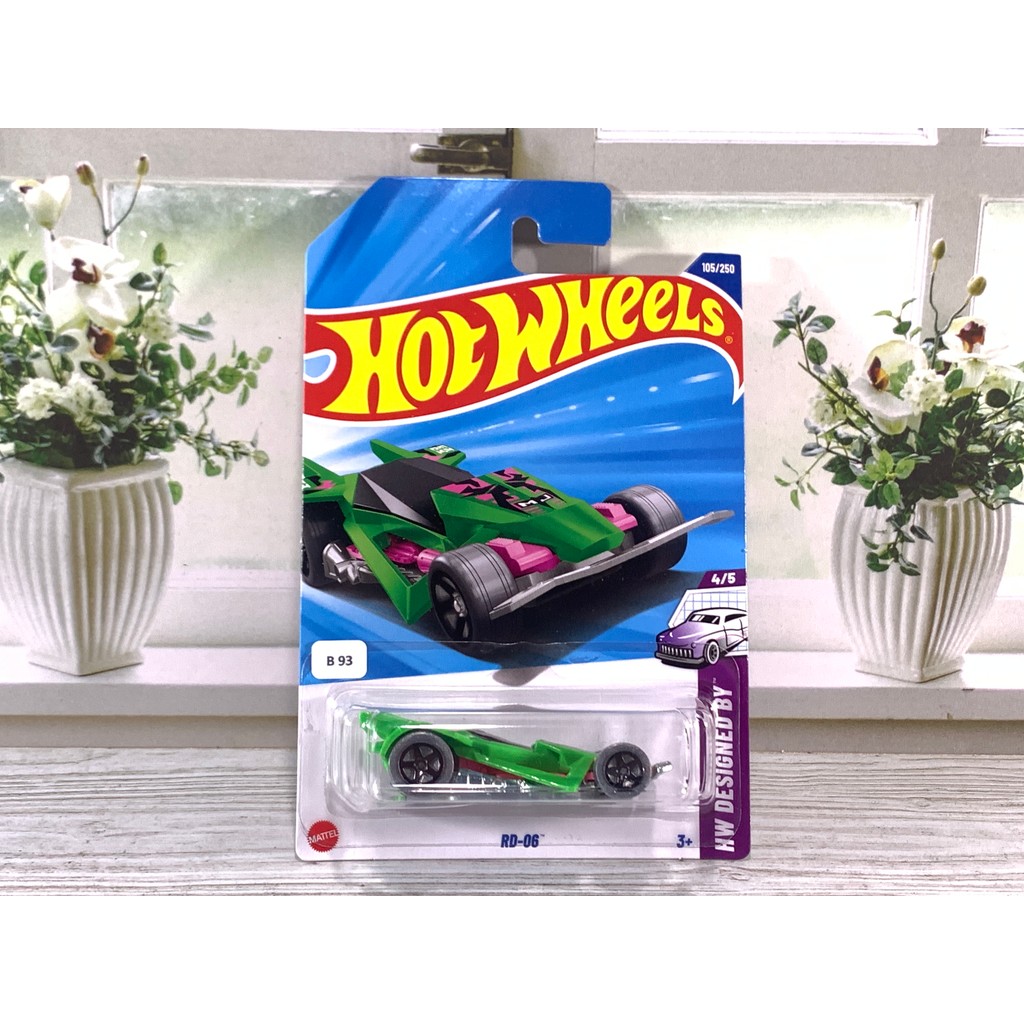 HOT WHEELS RD-06 HIJAU PINK DIECAST HOTWHEELS