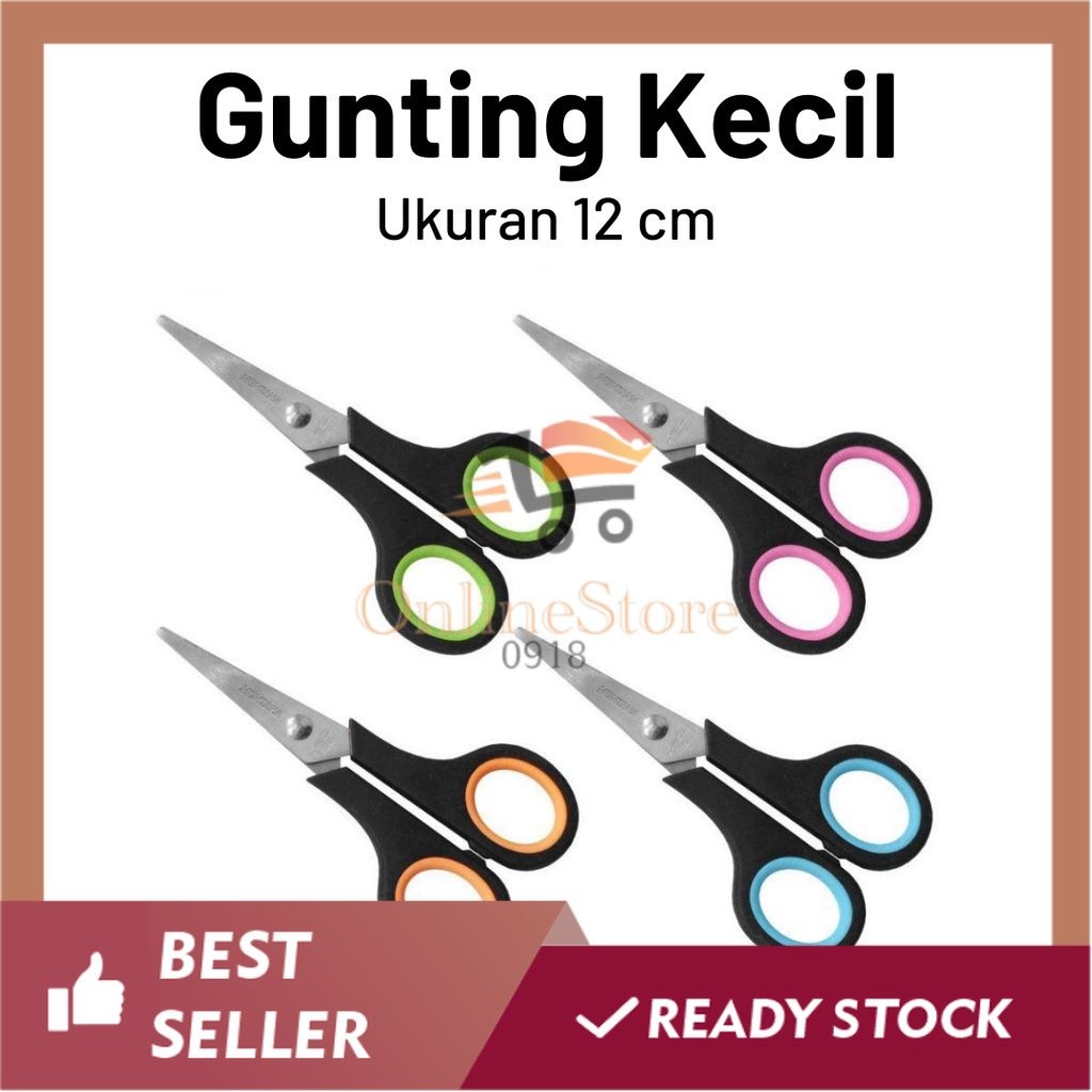 

OS -G101- Gunting Kecil - ATK Gunting Serbaguna - Gunting Kertas 12cm