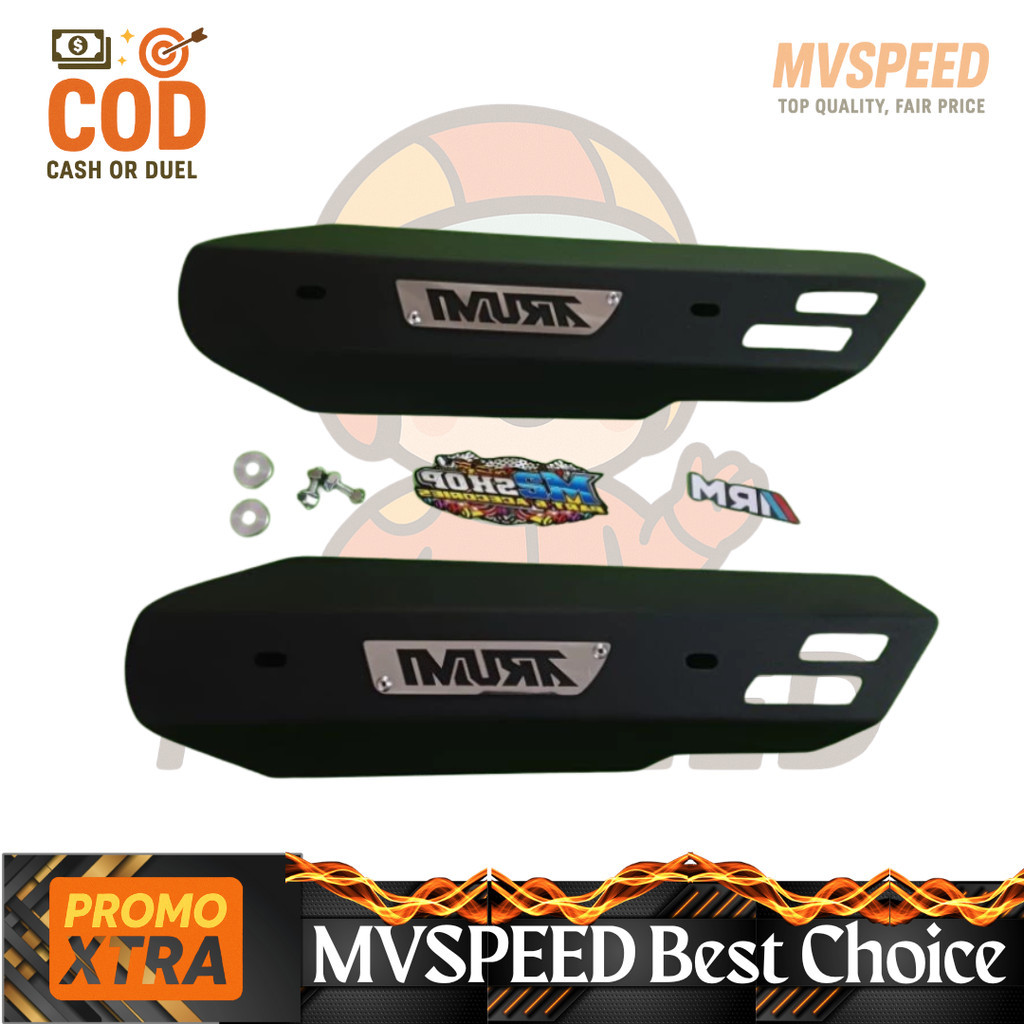 Cover Knalpot Beat Scoopy Genio Arm Arumi Bahan Berkualitas
