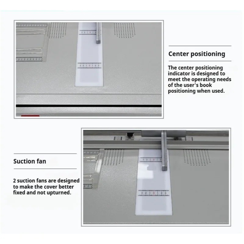 

A4 Hardcover Making Machine - Vertical Loading Case & Book Cover Maker 60*52cm Hardcover Production Tool DC-100H