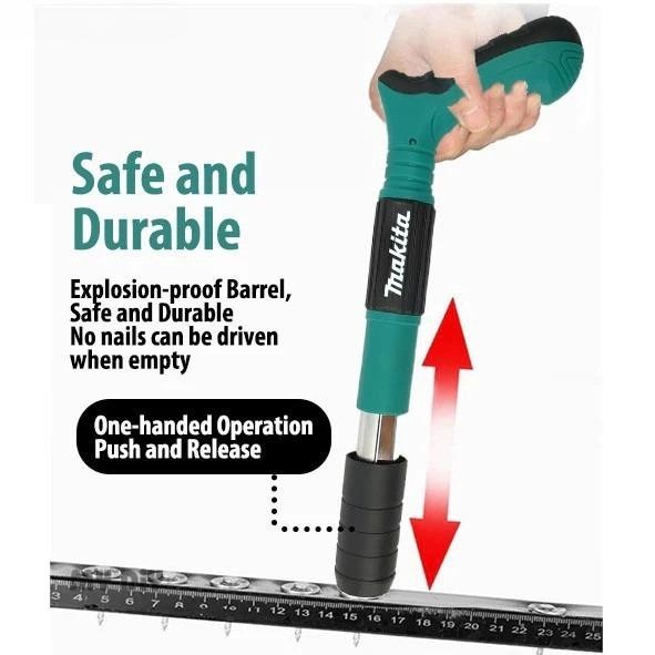 Pistol Paku Mini, Alat Pemasang Paku Tembak Manual, Alat Bantu Pemasangan Plafon, Instalasi Listrik 