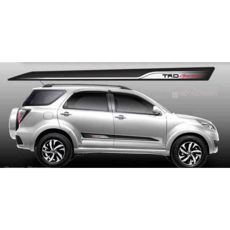 COD stiker trd rush/ stiket trd sportivo/ stiker toyota rush