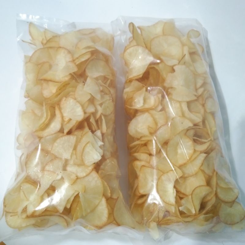 

Keripik Singkong Original Asin Gurih