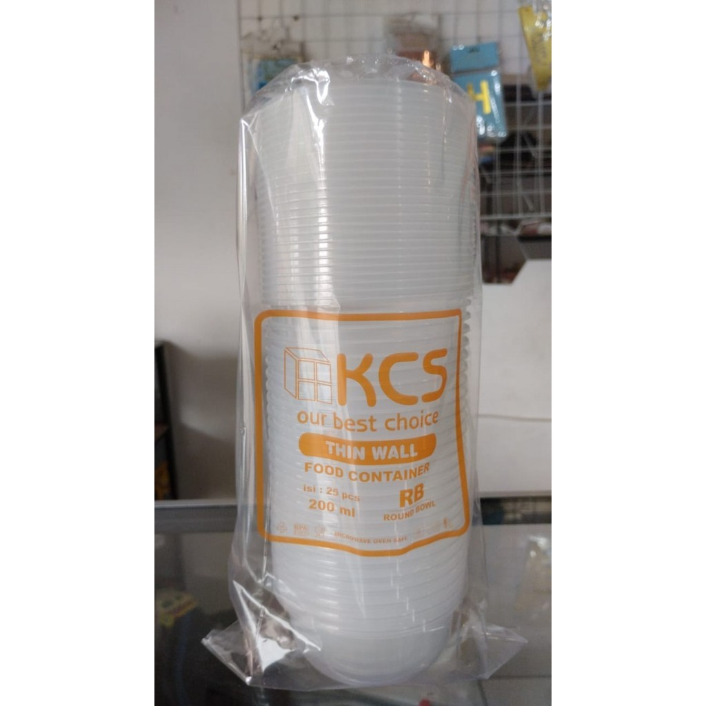KCS thinwall roundbowl 200ml