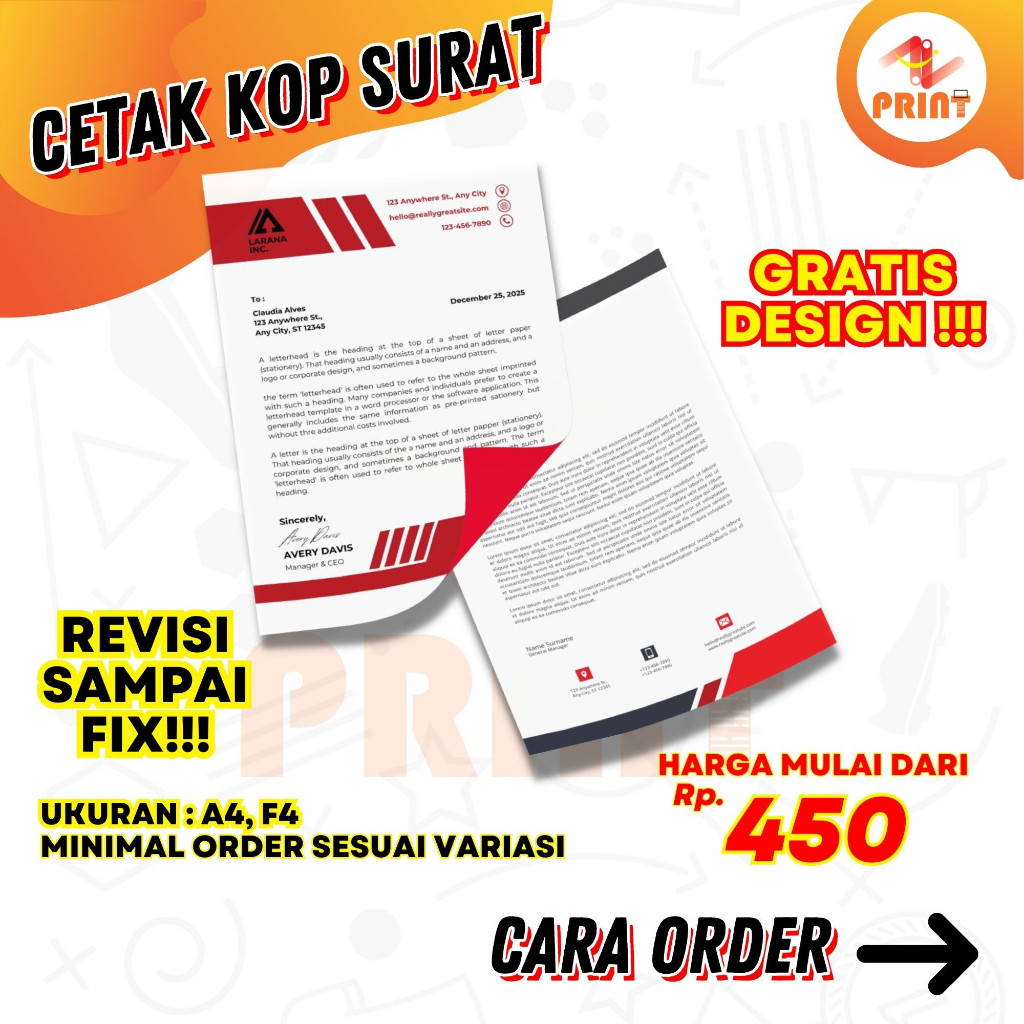 

CETAK KOP SURAT PERKANTORAN | SEKOLAH | INSTITUSI | GRATIS DESIGN | REVISI SAMPAI FIX!!!
