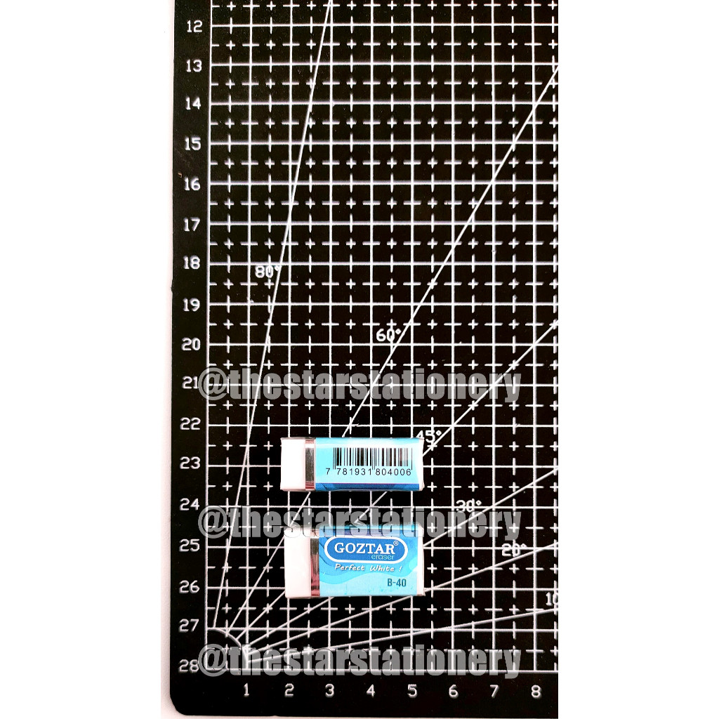 

(1 Pack isi 40 Pcs) GROSIR Penghapus Goztar 4B B-40 B-40B B-40C / Penghapus Goztar Murah (1 Pack/40)