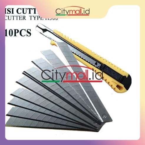 

ISI CUTTER BESAR TYPE A80 / ISI PISAU PEMOTONG