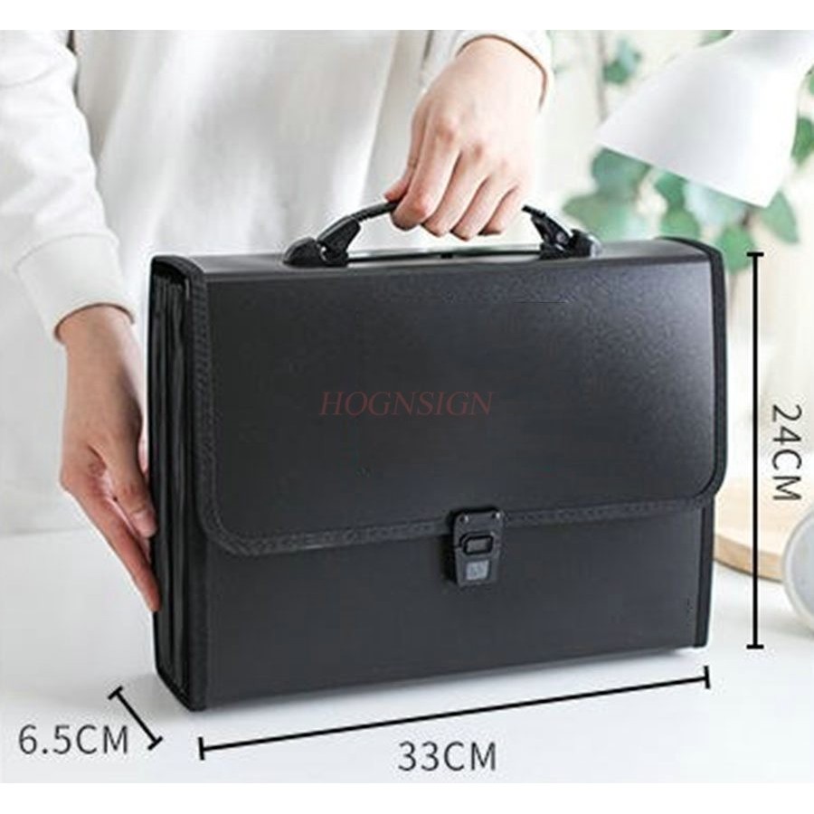

Instructions Storage Multi layer Folder High School Student Exam Paper Large Capacity Classification Data Book Storage Bag