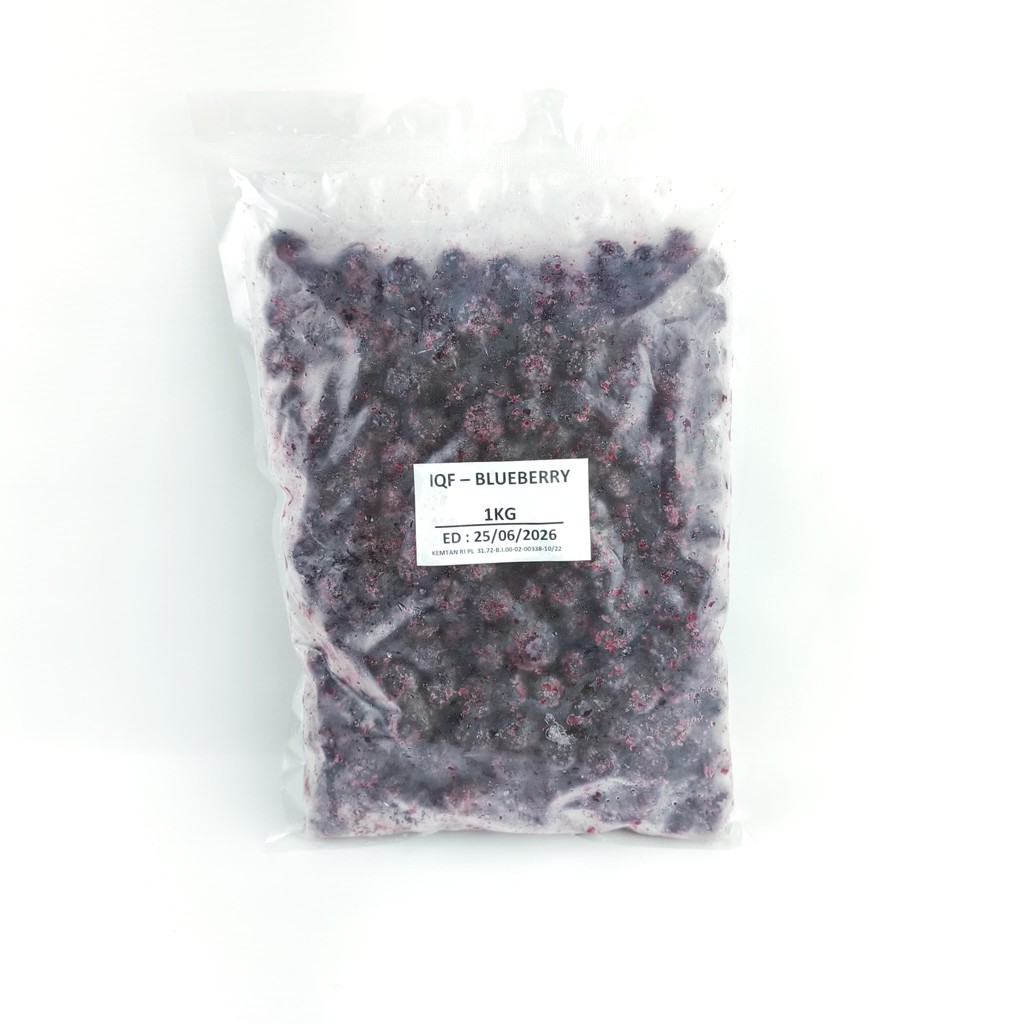 

Buah IQF Blueberry 1Kg Buah Frozen