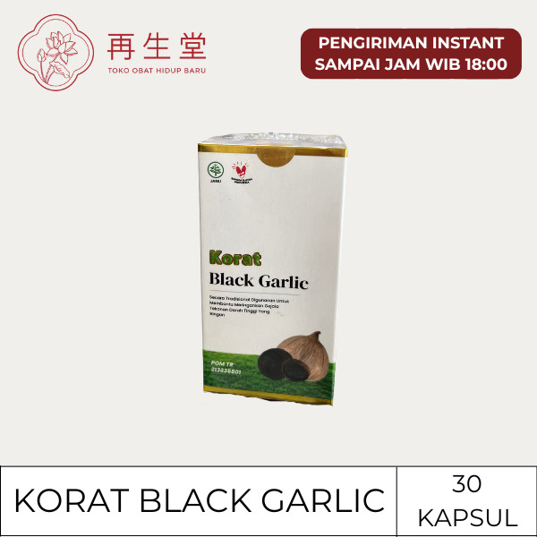 KORAT BLACK GARLIC 30 KAPSUL
