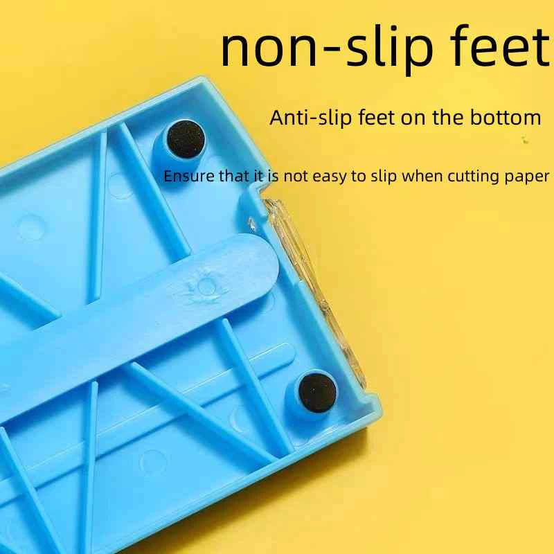 

Cutter Pemotong Kertas A4 Mini Portable Matras Plus Pisau Cadangan