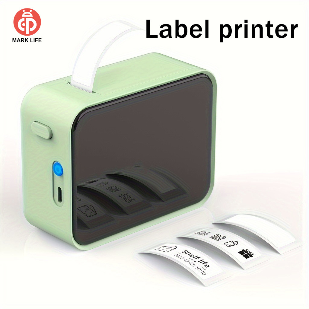 

Marklife D110 B21 P15 Mini Portable Adhesive Labeller Printer Maker For Gift/Diy Creative/Marking Label Labeller Labeling