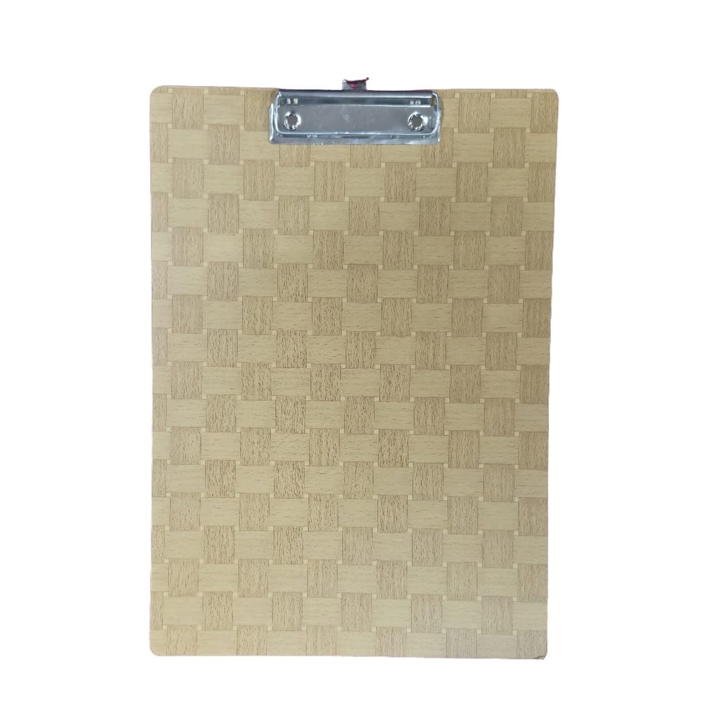 Papan Alas Ujian / Papan Jalan / Papan Ujian / Clipboard Kayu