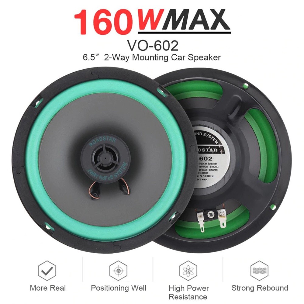 speaker pintu mobil 6,5 inch 2 way woofer subwoofer / speaker pintu subwoofer 1pcs