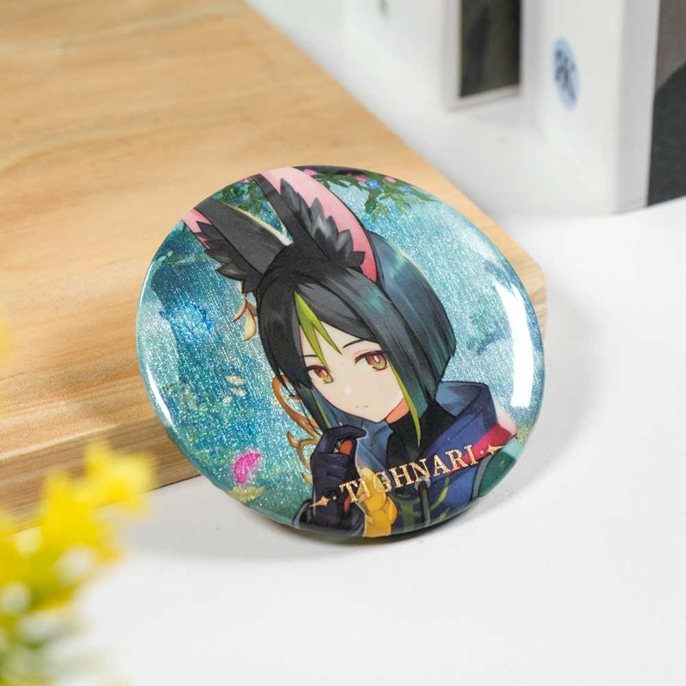ANDEASTR YWZL Pin Bros Karakter Genshin Impact Background Theme Can Badge - YZ015