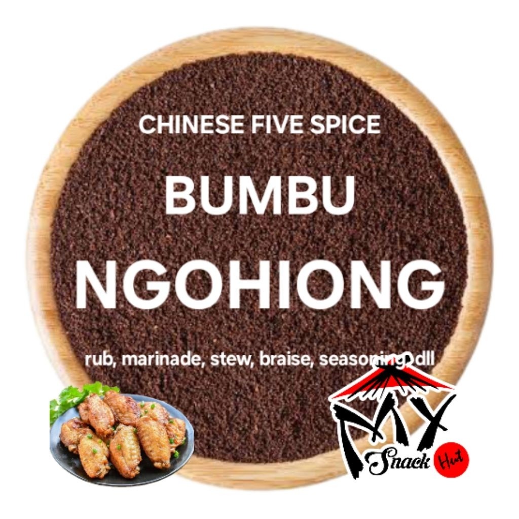 

BUMBU NGOHIONG 25GR CHINESE FIVE SPICE REMPAH KHAS CINA CHINA GOHYONG NGOYANG NGO HIANG AYAM HALAL