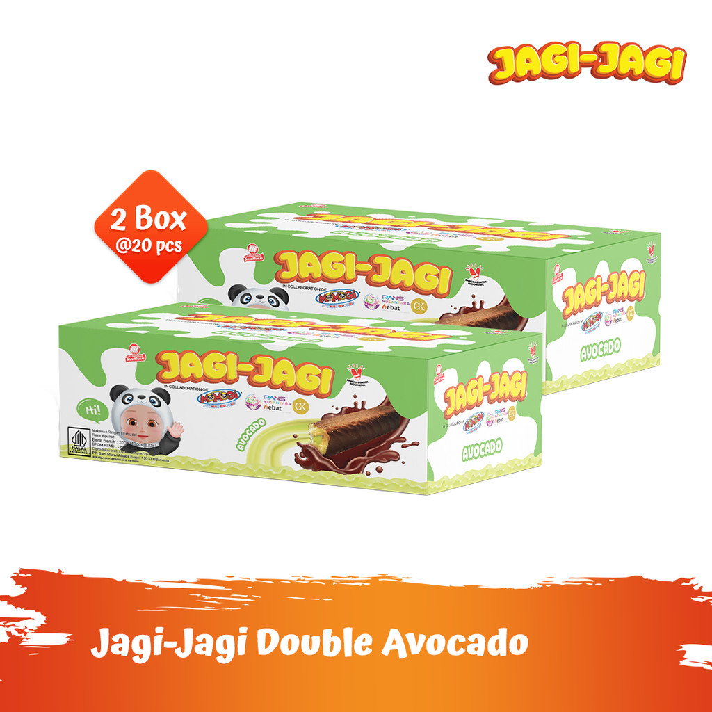 

Jagi Jagi Double Avocado 20gr [2 box @ 20 Pcs]