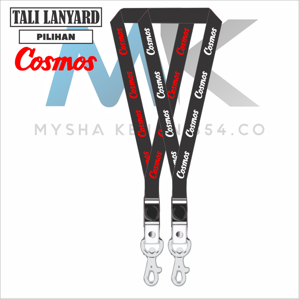 

TALI LANYARD COSMOS ELEKTRONIK - TALI ID CARD LOGO COSMOS GANTUNGAN KUNCI GANTUNGAN FLASHDISK GANTUNGAN NAMETAG TALI LANYARD BEST SELLER COD